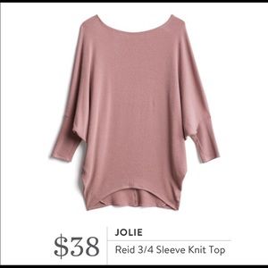 Stitch fix Jolie Reid 3/4 sleeve top size small